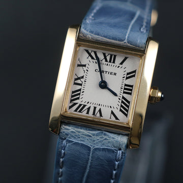 Cartier Tank Francaise in 18K yellow gold – Ref 2385 – Quartz movt