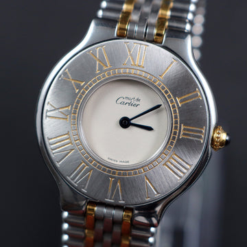 Cartier Must de Cartier 21 in stainless steel and gold - quartz movt – 31mm