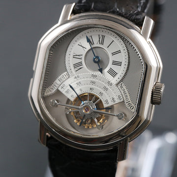 Daniel Roth Tourbillon Double Face with Ref C187 in white gold – Full Set