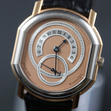 Daniel Roth Retrograde #131 – LE of 10 Pieces – White and Rose gold – Full Set