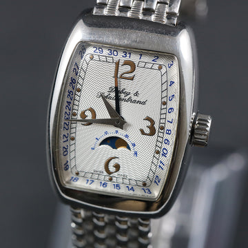 Lady Star LE 223/350 Dubey & Schaldenbrand in stainless steel with moon phase and calendar - Serviced