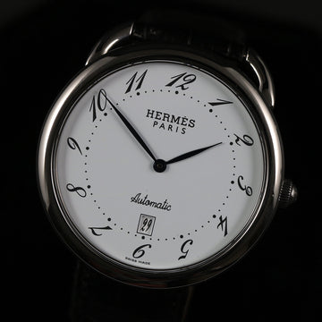 Hermes Arceau AR4.810 - SS – White dial – Cal ETA2892-A2 – 41mm