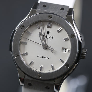 Hublot Classic Fusion Opalin Titanium – Ref 565.NX.2610.LR – Full Set - Serviced