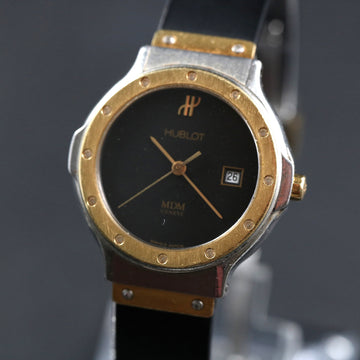 Hublot MDM Geneve – Ref 1391.2.044 - quartz mvt - Gold and SS – Full Set