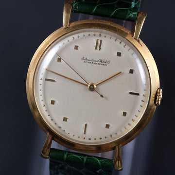 IWC - International Watch Co – 18k solid yellow gold with caliber C89