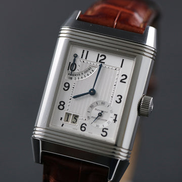 Jaeger Lecoultre Reverso Grande Date – Ref 240.8.15 in stainless steel – Full Set