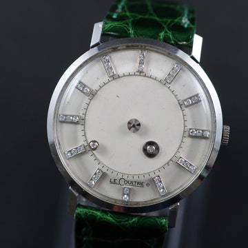 Lecoultre-Vacheron Constantin Diamond Galaxy Mystery dial- 727-722 – 14K WG – 1950’s
