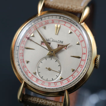 Lecoultre Triple Calendar – Cal 12 ½ LC – 14K yellow gold – 1940’s