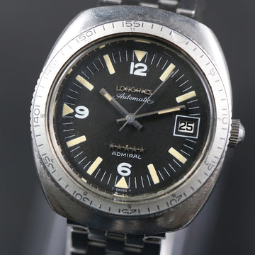 Longines Admiral 5 stars Diver – Ref 501-1002 – Cal L505 – SS – 37mm – 1969