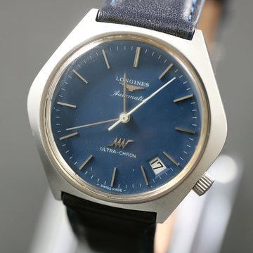 Longines Ultra Chron – Automatic – Blue dial - Cal L836.6 – SS – 1970’s