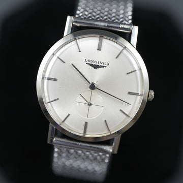 Longines Calatrava style with Cal Longines 19.4 in 14K WG – 1966 - Serviced