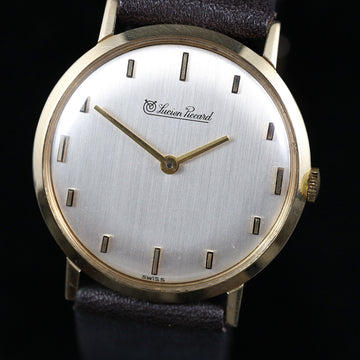 Lucien Piccard – Calatrava Style – 14K YG – 33mm - Serviced