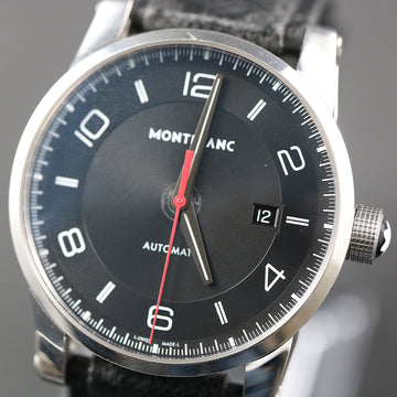 Montblanc Timewalker 7285 automatic in stainless steel – Full Set