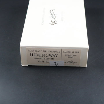 Montblanc Hemingway Writers Edition 1992 – Ballpoint Pen – Full Set