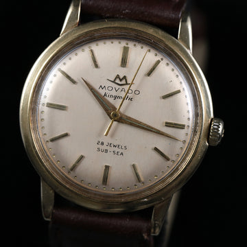 Movado Kingmatic Sub Sea – Ref 40531 - Cal 531 - 14K YG – 1960’s - Serviced