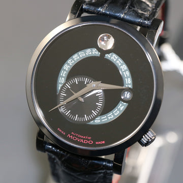 Movado Museum Red Label Calendomatic with ETA 2895-2 – New – Full Set