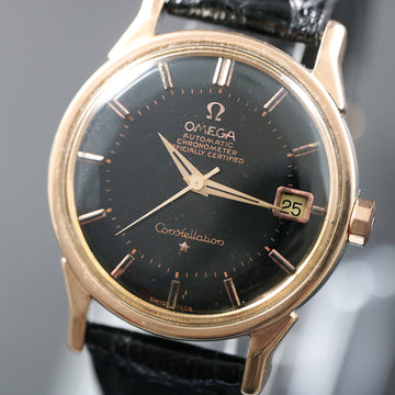 Omega Constellation Pie Pan automatic chronometer in SS/RG Cap with Cal. 561 from 1966