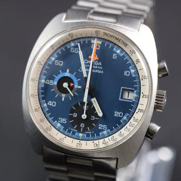 Omega Seamaster automatic chronograph reference 176.007 from 1970 with caliber 1040