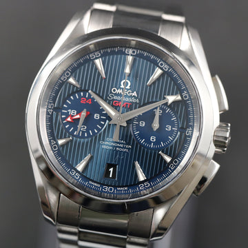 Omega Seamaster Aqua Terra GMT Co-Axial - Ref 21110435203001 – 03/2016 – Mint - Full set