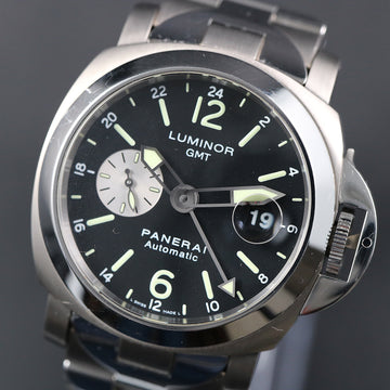 Panerai Luminor GMT – PAM 00161 – 2011 – Black dial – M194/300 - Titanium – Full Set
