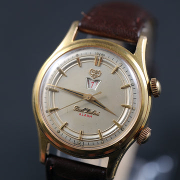 Paul Buhre Alarm – Cal AS1475 - SS and gold- 34.50mm