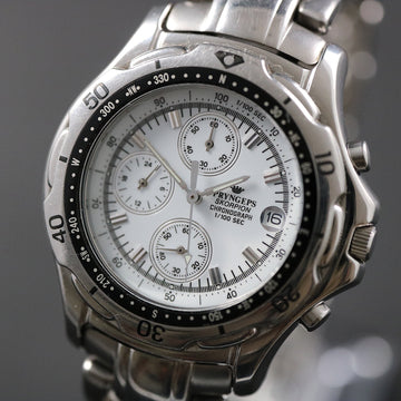 Pryngeps Skorpion CR773/M chronograph in SS with quartz movt