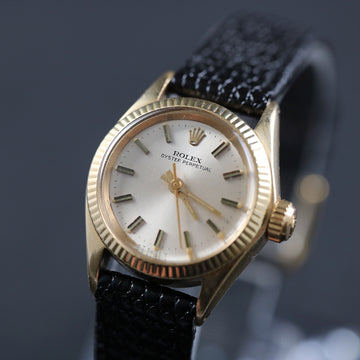 Rolex Oyster Perpetual 6719 in 14K YG – 24mm from 1974
