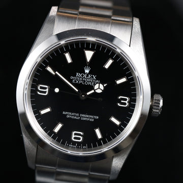 Rolex Oyster Perpetual Explorer with ref 14270 in SS from 1996 – Full Set – 1 owner