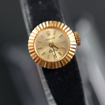 Rolex with Ref 2059 Orchid Cameleon in 18K YG - Cal 1400 – 1973 – Full Set