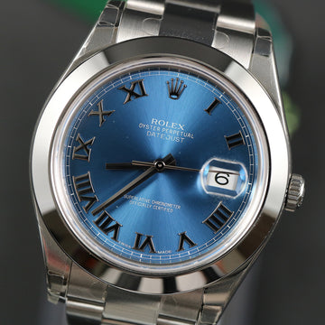Rolex Oyster Perpetual Datejust 123600 blue dial – SS – 41mm - Cal 3235 – 2023