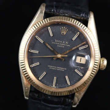 Rolex Oyster Perpetual Date 14K YG - Ref 1503 - Cal 1570 – 1970 - Serviced