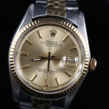 Rolex Oyster Perpetual Datejust SS/Gold – Ref 1601 – 1974 – 1 owner