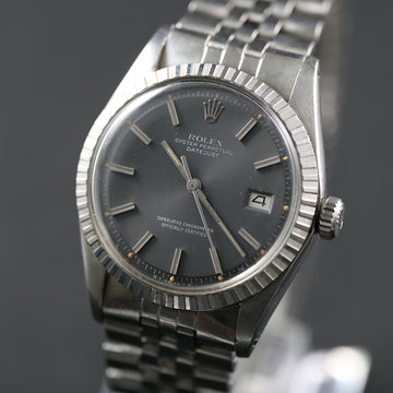Rolex Oyster Perpetual Datejust 1603 – Grey Sigma dial - Cal 1570 – SS -1974 -