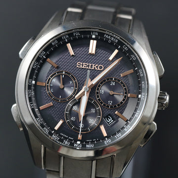 Seiko Radio Wave Control World Time Solar – Titanium – 8B92 OACO