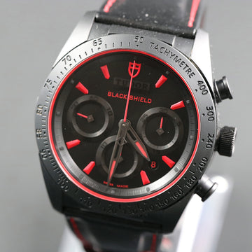 Tudor Fastrider Black Shield – Ref 42000CR – 2014 – Cal ETA 7753 - Full Set