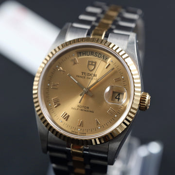 Tudor Prince Date Day – Ref 76213- 2 tone – Full Set - Mint