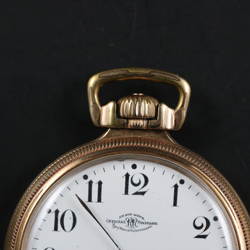 Ball Watch Cleveland – Official Railroad – 10K YGF – 51mm -1930’s