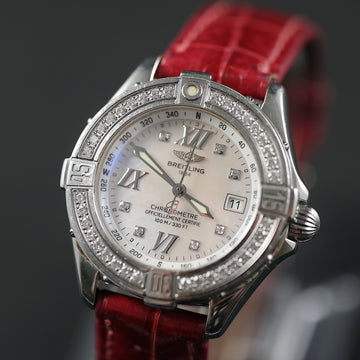 Breitling Cockpit – Ref A62365 – B class diamond and mother of pearl dial