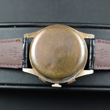 Chronographe Suisse in 18K yellow gold -37mm - Landeron 248
