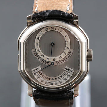 Daniel Roth Tourbillon Double Face with Ref C187 in white gold – Full Set