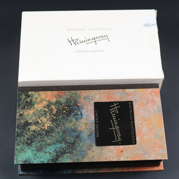 Montblanc Hemingway Writers Edition 1992 – Ballpoint Pen – Full Set