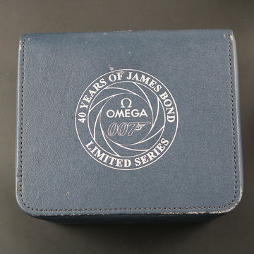 Omega box 40 Years of James Bond – Limited Edition – 2010 – Card Holder –booklet – Tag – outer box