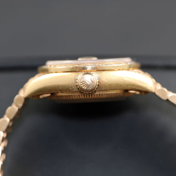 Rolex Datejust – Ref 69158 in 18K YG with diamond dial - bezel - lugs - 1989 - Serviced