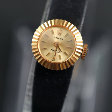 Rolex with Ref 2059 Orchid Cameleon in 18K YG - Cal 1400 – 1973 – Full Set