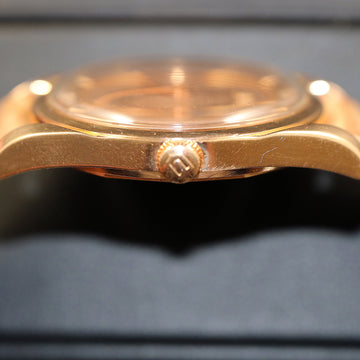 Universal Polerouter De Luxe in 18K RG with Cal 215