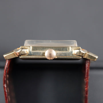 Wittnauer Revue tank – 14K YG – Cal Revue 76 - Serviced