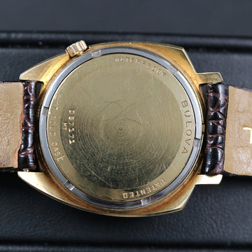 Bulova Accutron M7 from the 1967 in 14K yellow gold with beautiful case shape