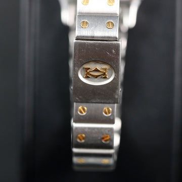 Cartier Santos Galbee with ref 1567 two tone – quartz – Bronze gray dial – 1994 – Full Set