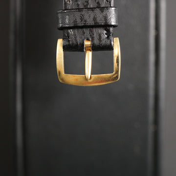 Gerald Genta Gefica in 18K YG – Safary dial with calendar and moon phase meteorite – Caliber 606