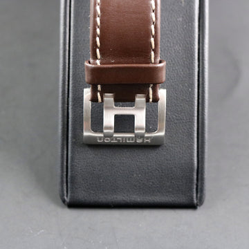 Hamilton Khaki Pilot Day Date – Ref H646150 – SS – Cal ETA 2834-2 – Full Set